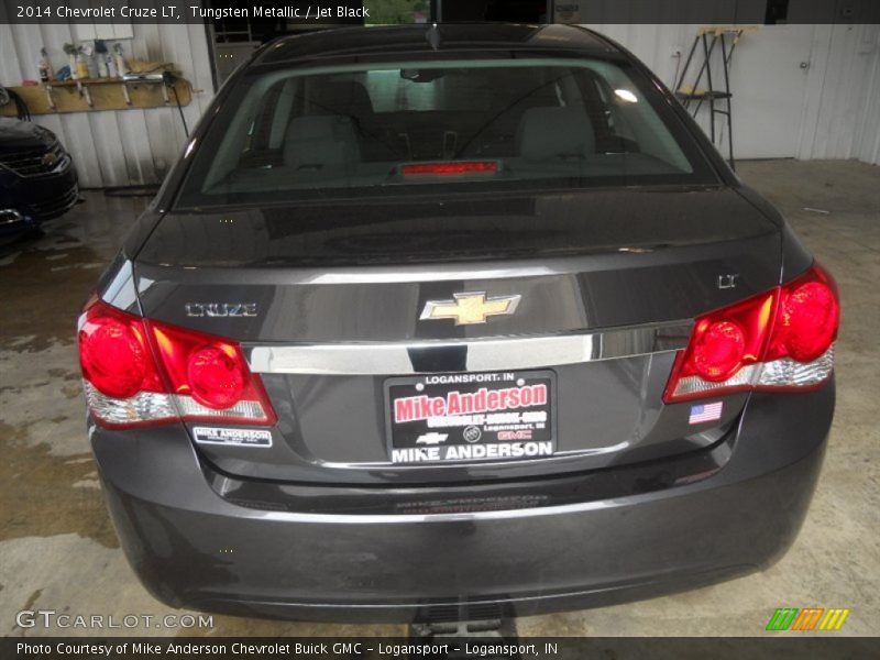 Tungsten Metallic / Jet Black 2014 Chevrolet Cruze LT