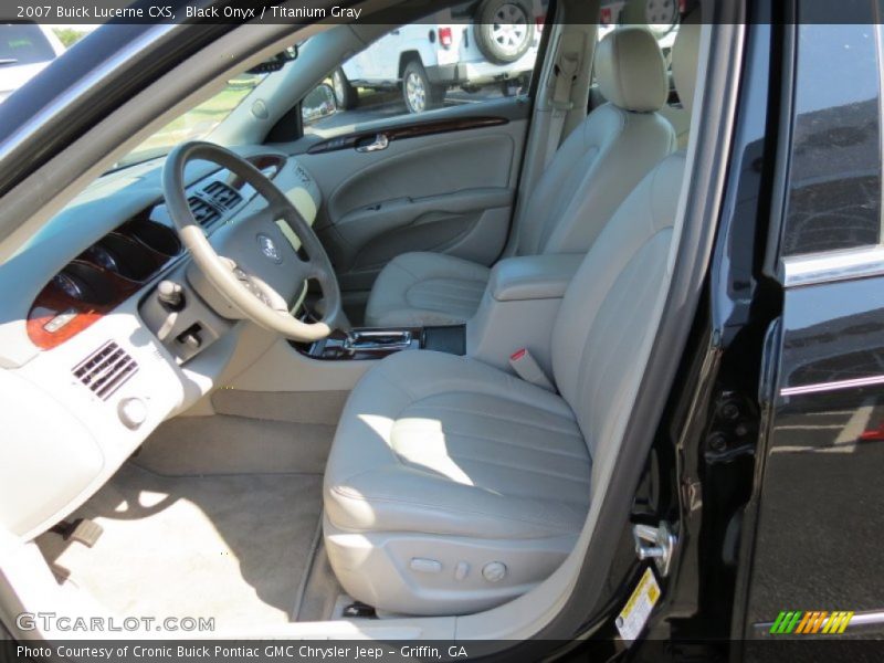Black Onyx / Titanium Gray 2007 Buick Lucerne CXS