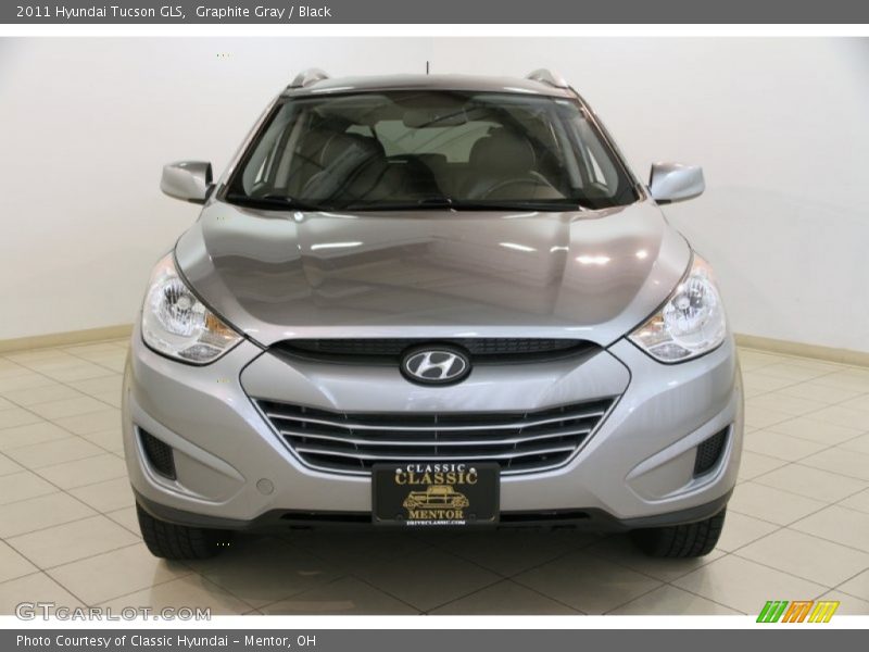 Graphite Gray / Black 2011 Hyundai Tucson GLS
