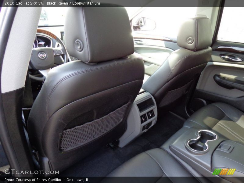 Black Raven / Ebony/Titanium 2010 Cadillac SRX V6