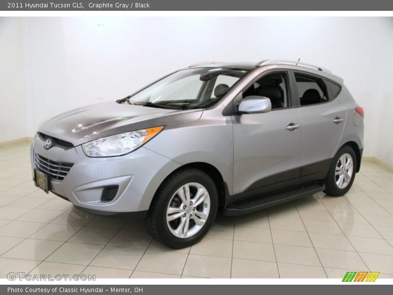 Graphite Gray / Black 2011 Hyundai Tucson GLS