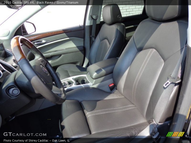 Black Raven / Ebony/Titanium 2010 Cadillac SRX V6