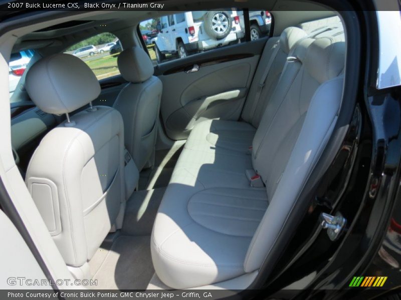 Black Onyx / Titanium Gray 2007 Buick Lucerne CXS
