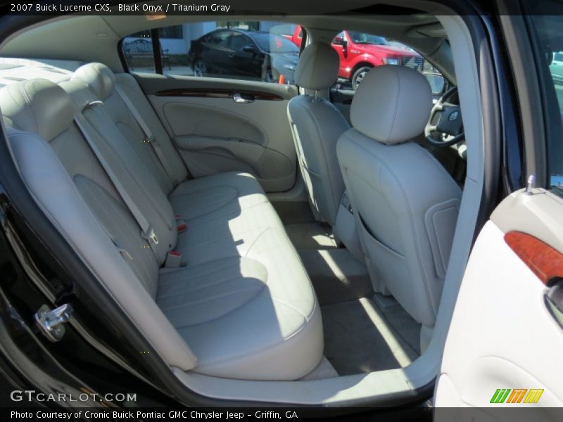 Black Onyx / Titanium Gray 2007 Buick Lucerne CXS