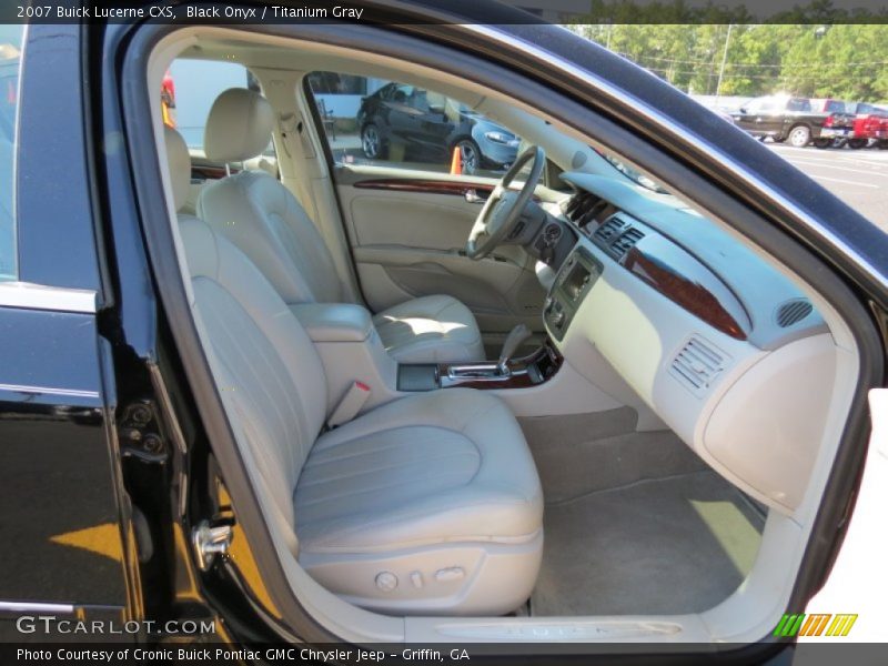 Black Onyx / Titanium Gray 2007 Buick Lucerne CXS