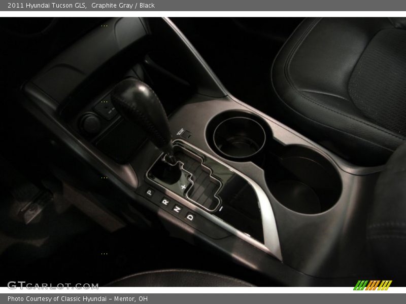 Graphite Gray / Black 2011 Hyundai Tucson GLS