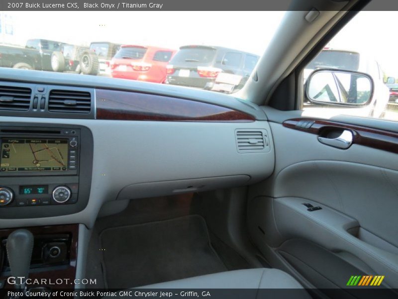 Black Onyx / Titanium Gray 2007 Buick Lucerne CXS