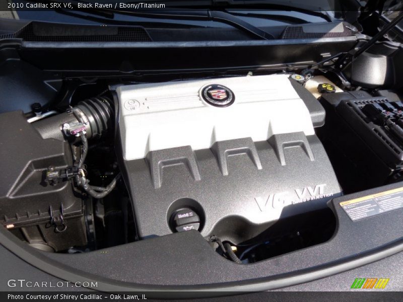 Black Raven / Ebony/Titanium 2010 Cadillac SRX V6