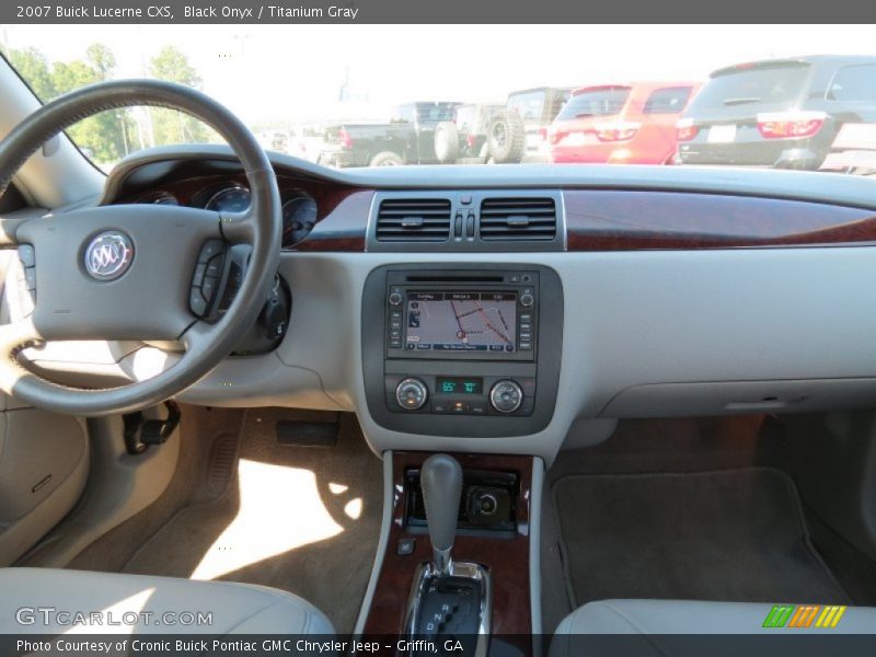 Black Onyx / Titanium Gray 2007 Buick Lucerne CXS