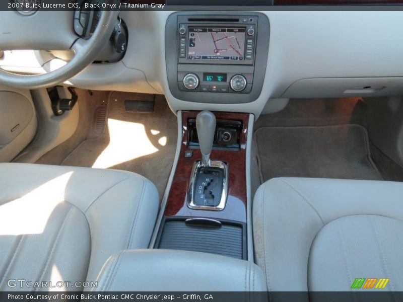 Black Onyx / Titanium Gray 2007 Buick Lucerne CXS