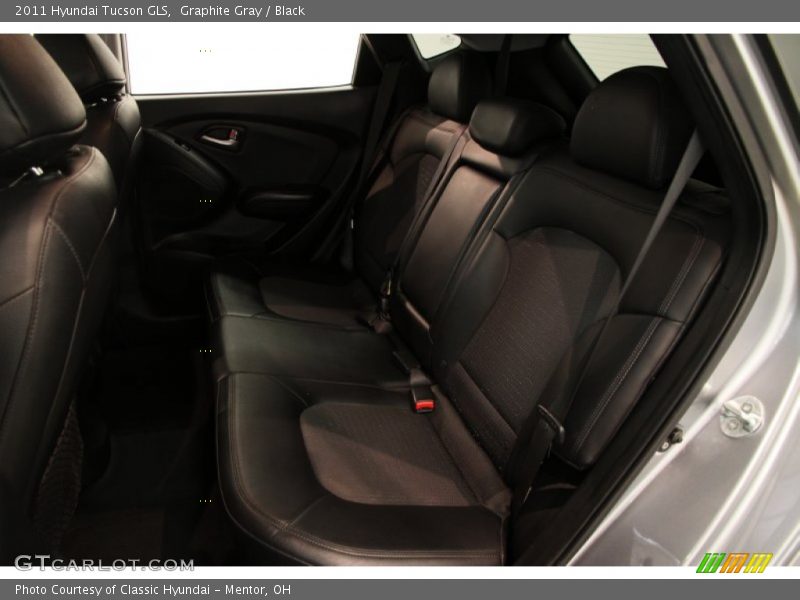 Graphite Gray / Black 2011 Hyundai Tucson GLS