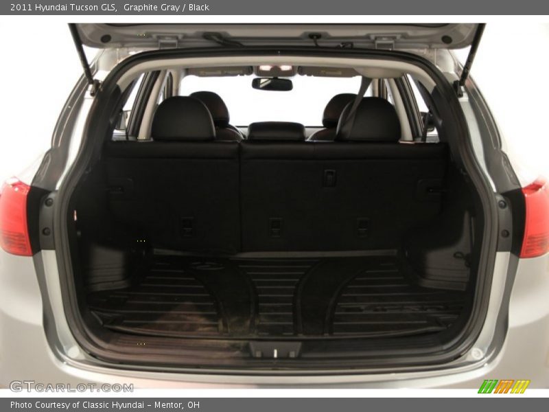 Graphite Gray / Black 2011 Hyundai Tucson GLS