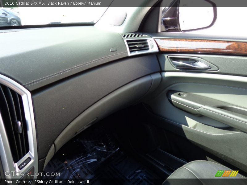 Black Raven / Ebony/Titanium 2010 Cadillac SRX V6