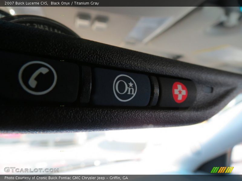 Black Onyx / Titanium Gray 2007 Buick Lucerne CXS