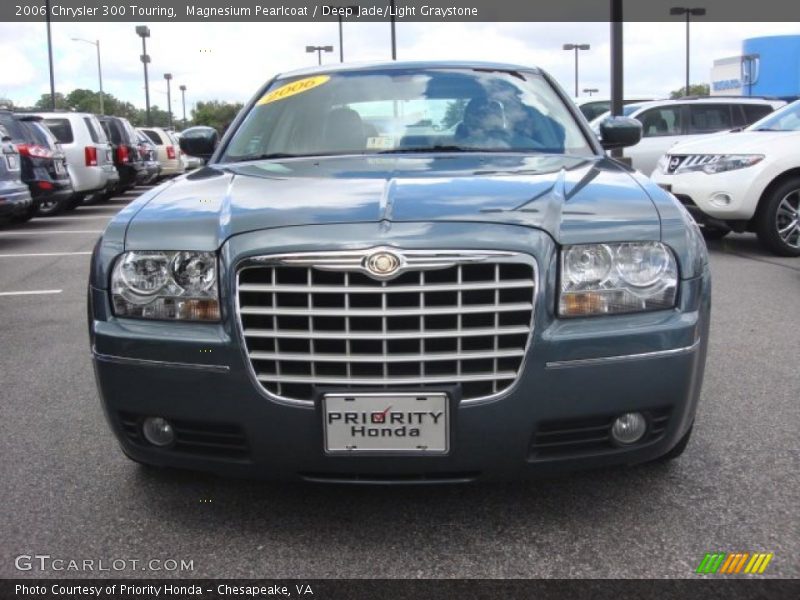 Magnesium Pearlcoat / Deep Jade/Light Graystone 2006 Chrysler 300 Touring