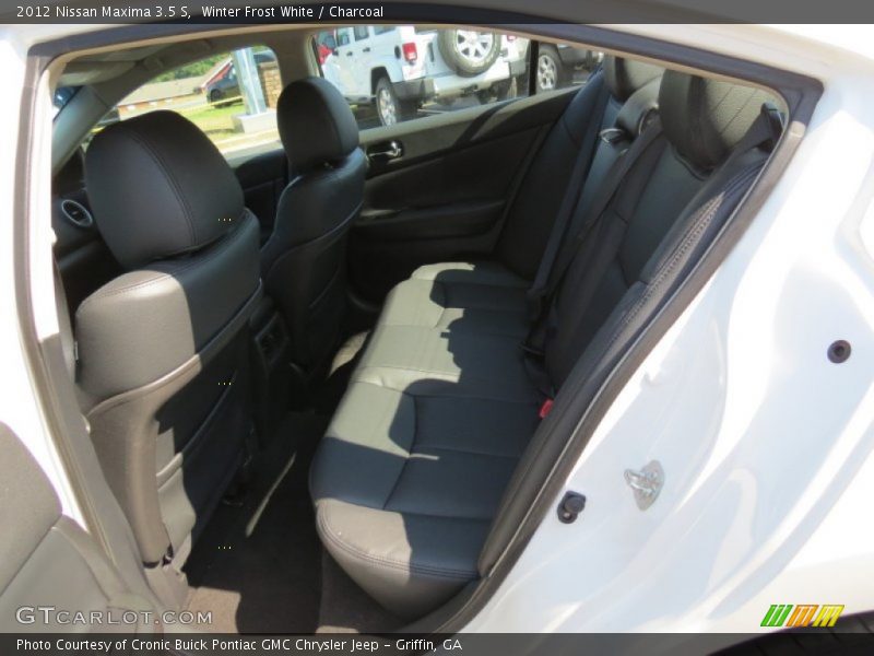 Winter Frost White / Charcoal 2012 Nissan Maxima 3.5 S