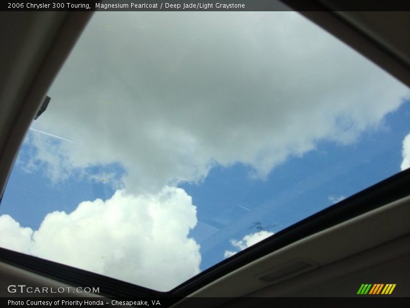 Magnesium Pearlcoat / Deep Jade/Light Graystone 2006 Chrysler 300 Touring