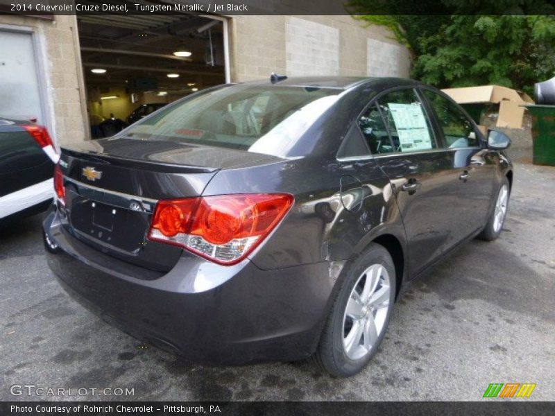 Tungsten Metallic / Jet Black 2014 Chevrolet Cruze Diesel