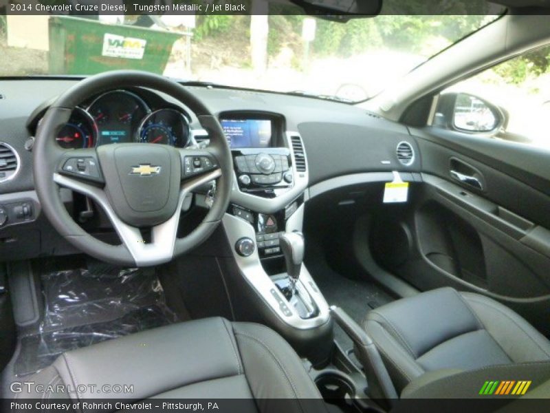 Tungsten Metallic / Jet Black 2014 Chevrolet Cruze Diesel