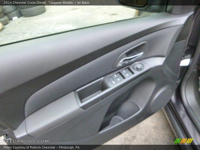 Tungsten Metallic / Jet Black 2014 Chevrolet Cruze Diesel