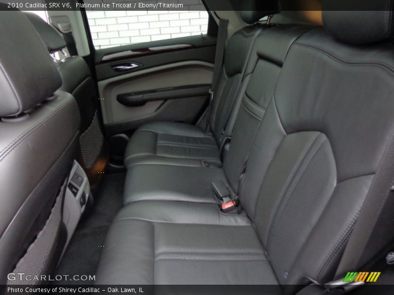 Platinum Ice Tricoat / Ebony/Titanium 2010 Cadillac SRX V6