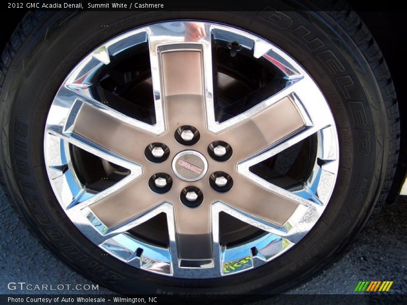 Summit White / Cashmere 2012 GMC Acadia Denali