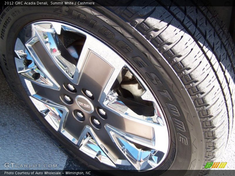 Summit White / Cashmere 2012 GMC Acadia Denali