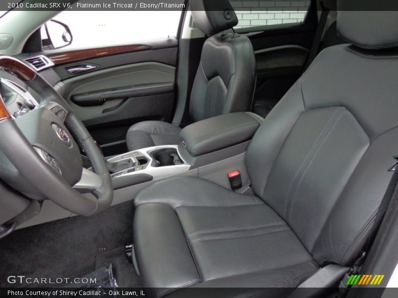 Platinum Ice Tricoat / Ebony/Titanium 2010 Cadillac SRX V6