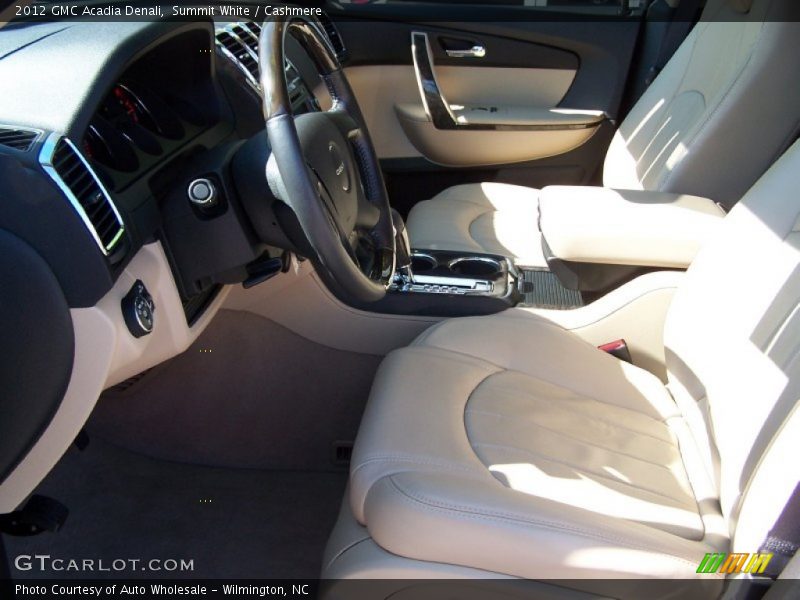 Summit White / Cashmere 2012 GMC Acadia Denali