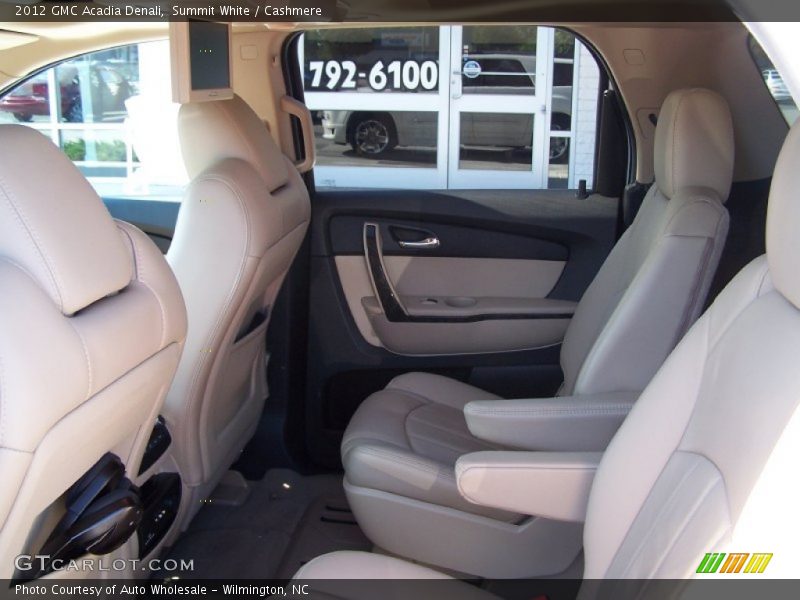 Summit White / Cashmere 2012 GMC Acadia Denali