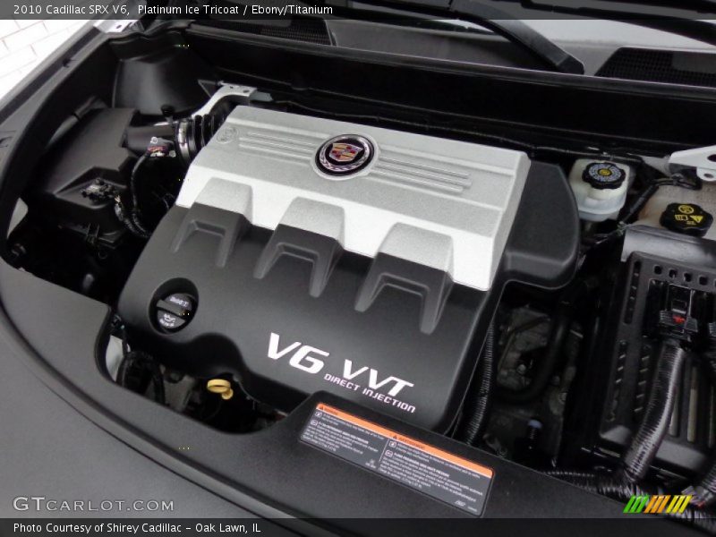 Platinum Ice Tricoat / Ebony/Titanium 2010 Cadillac SRX V6