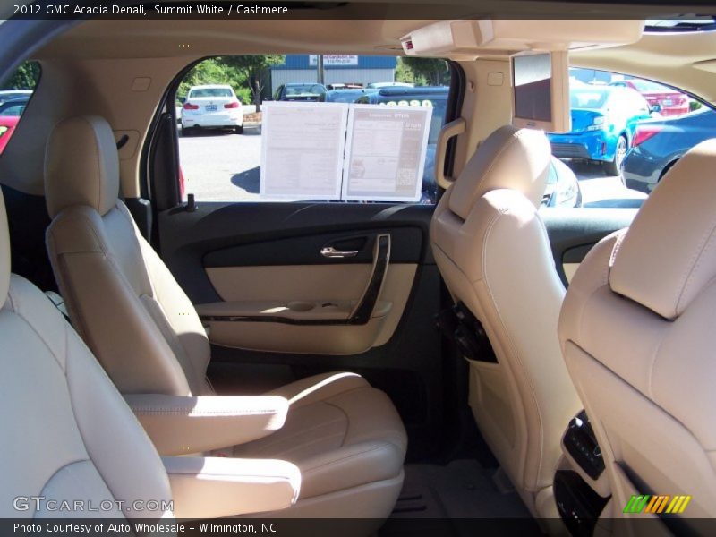 Summit White / Cashmere 2012 GMC Acadia Denali