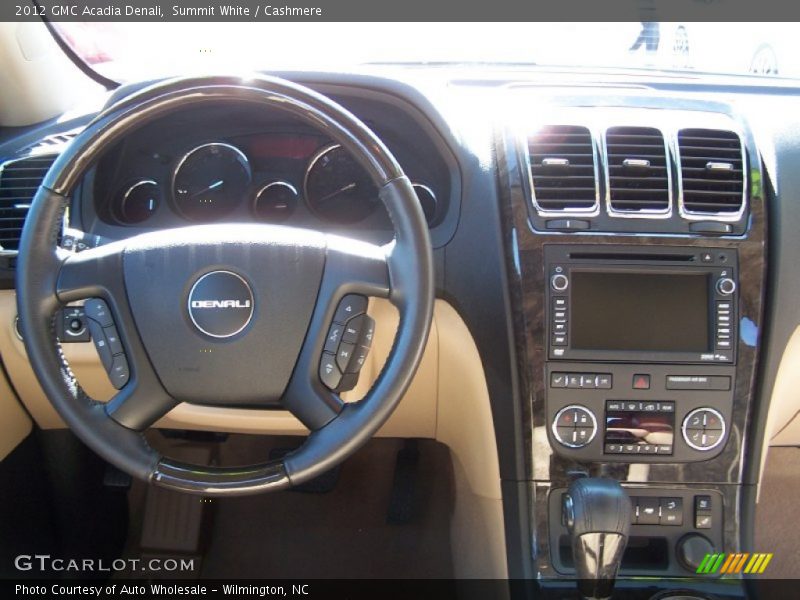 Summit White / Cashmere 2012 GMC Acadia Denali