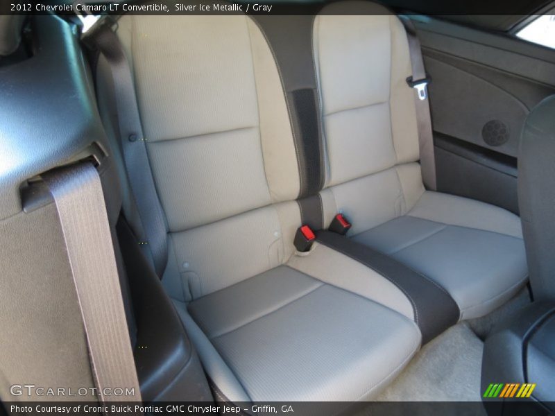 Silver Ice Metallic / Gray 2012 Chevrolet Camaro LT Convertible