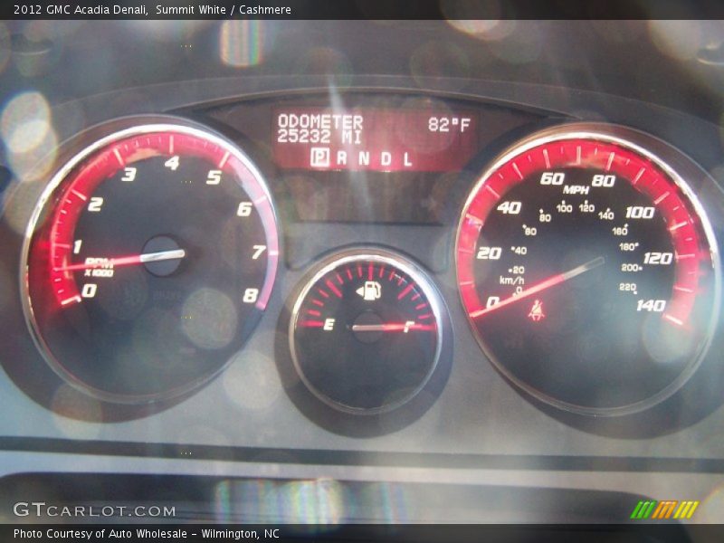 Summit White / Cashmere 2012 GMC Acadia Denali