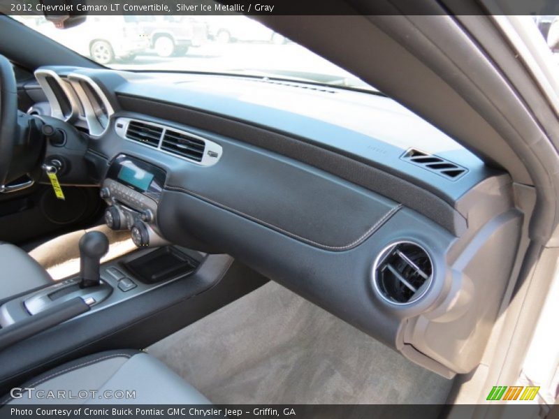 Silver Ice Metallic / Gray 2012 Chevrolet Camaro LT Convertible
