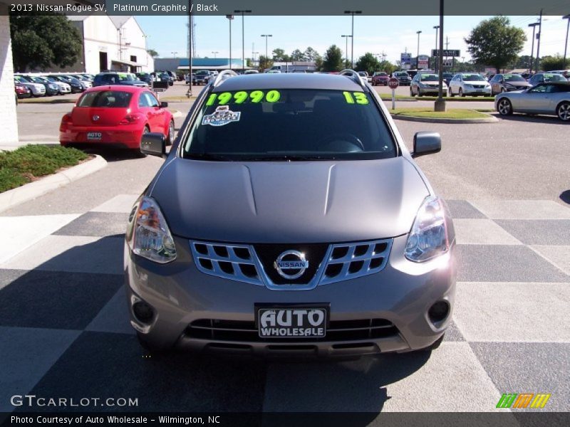 Platinum Graphite / Black 2013 Nissan Rogue SV