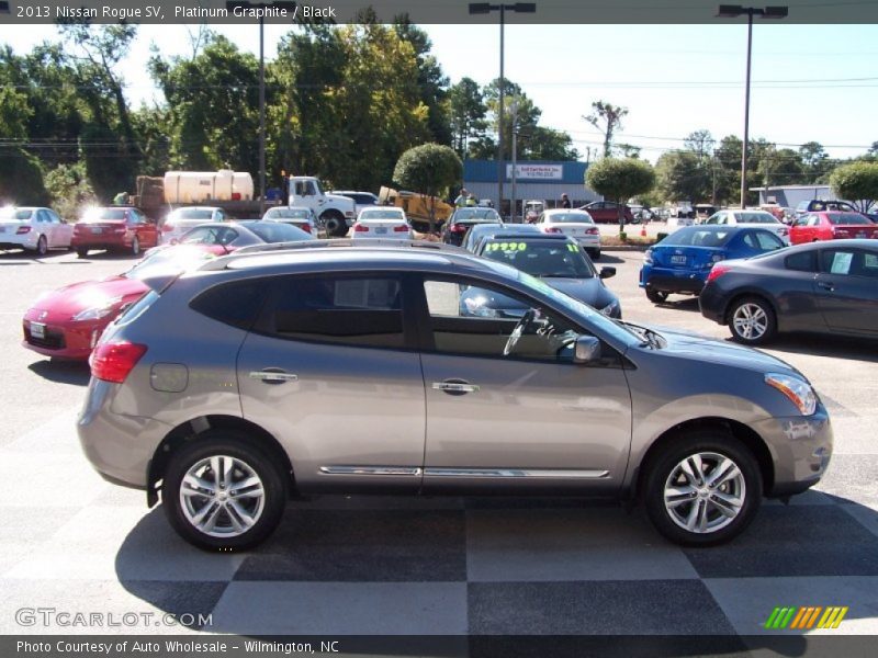 Platinum Graphite / Black 2013 Nissan Rogue SV