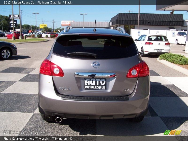 Platinum Graphite / Black 2013 Nissan Rogue SV