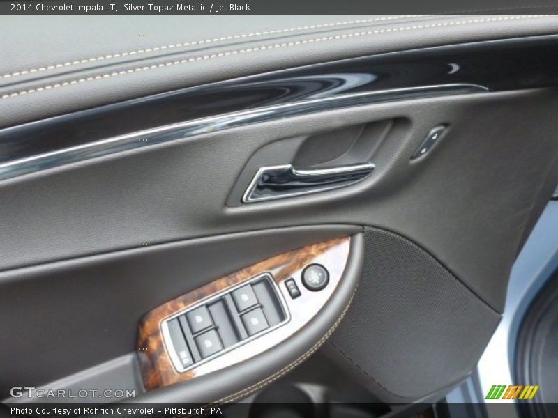 Silver Topaz Metallic / Jet Black 2014 Chevrolet Impala LT