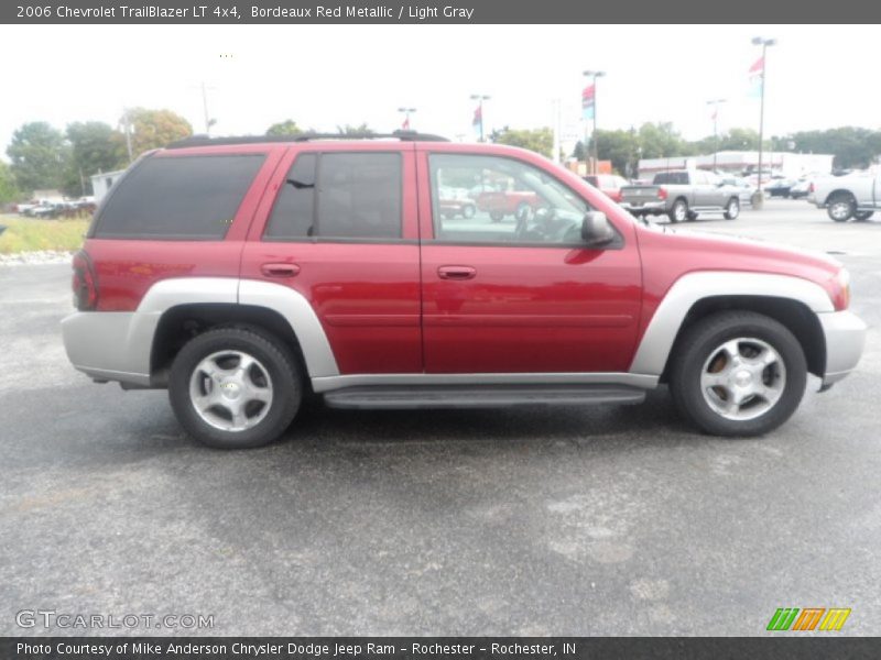 Bordeaux Red Metallic / Light Gray 2006 Chevrolet TrailBlazer LT 4x4
