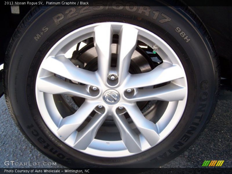 Platinum Graphite / Black 2013 Nissan Rogue SV