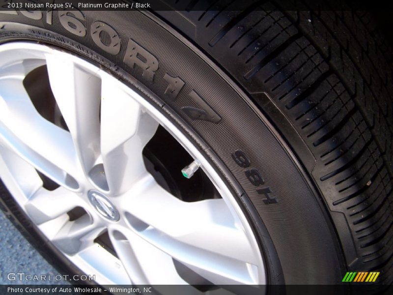 Platinum Graphite / Black 2013 Nissan Rogue SV