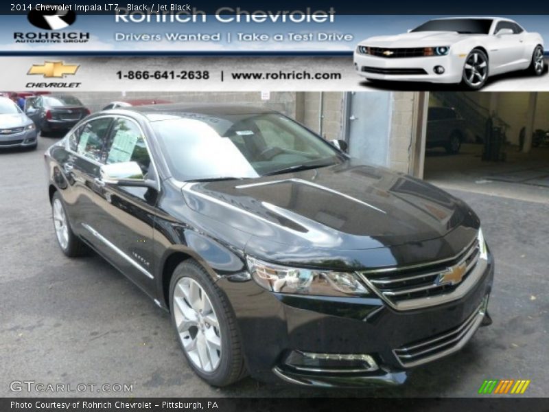 Black / Jet Black 2014 Chevrolet Impala LTZ