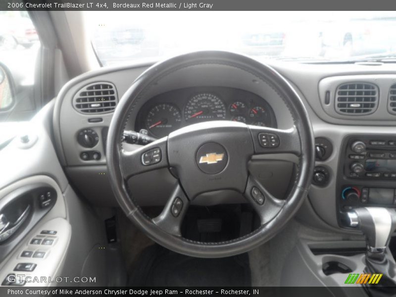 Bordeaux Red Metallic / Light Gray 2006 Chevrolet TrailBlazer LT 4x4