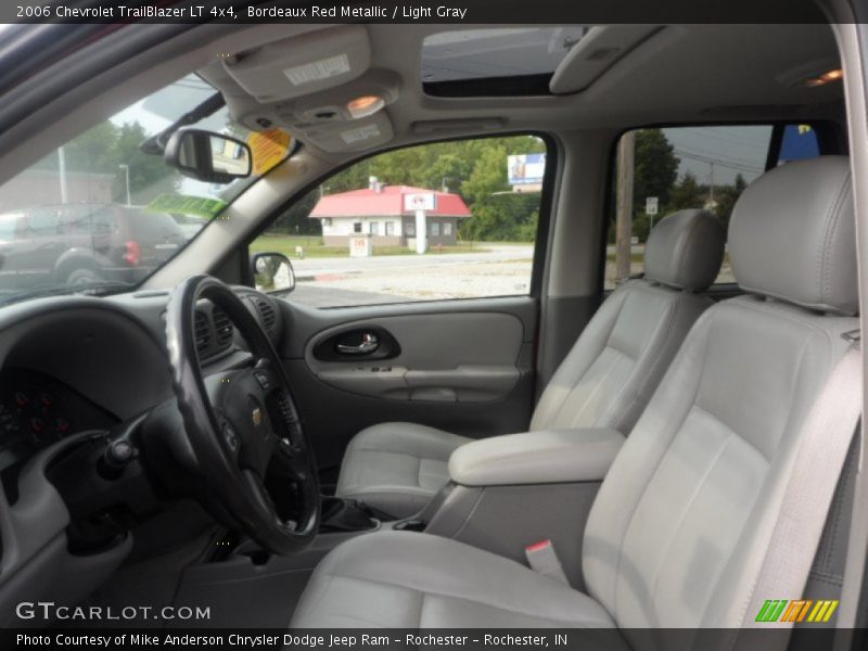 Bordeaux Red Metallic / Light Gray 2006 Chevrolet TrailBlazer LT 4x4