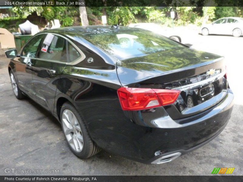 Black / Jet Black 2014 Chevrolet Impala LTZ