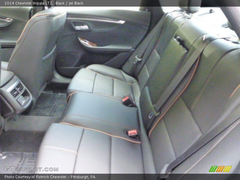 Rear Seat of 2014 Impala LTZ