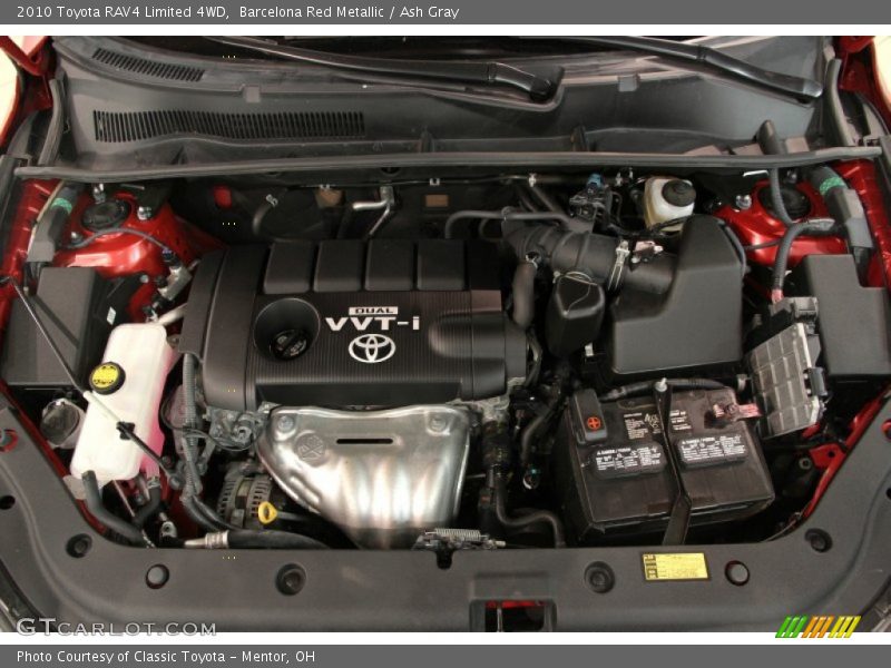 Barcelona Red Metallic / Ash Gray 2010 Toyota RAV4 Limited 4WD