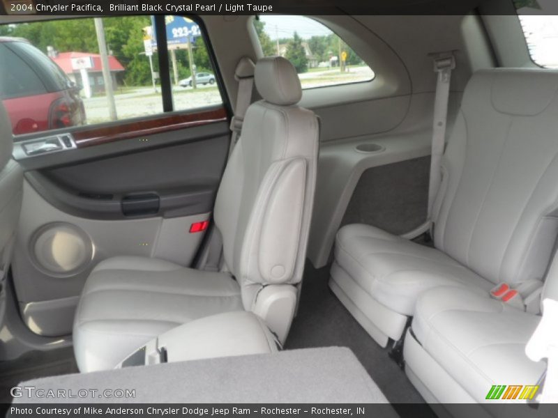 Brilliant Black Crystal Pearl / Light Taupe 2004 Chrysler Pacifica